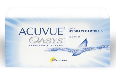 Линзы контактные Acuvue Oasys R 8,4 D-3,75 №12 двухнедельные